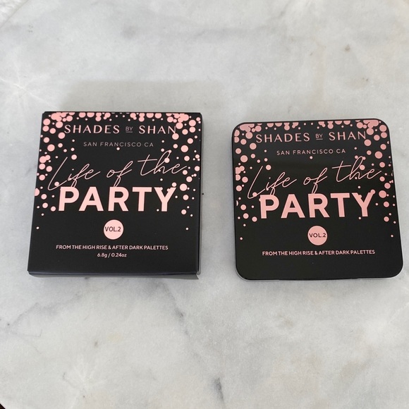 NIB Shades by Shan Life of the Party Vol 2 Eyeshadow Palette - Picture 3 of 7